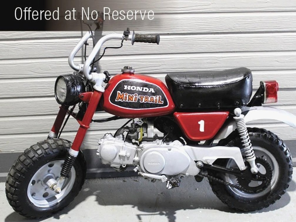 Offered at No Reserve | 1972 HONDA MINI TRAIL 50 MINI-BIKE MOTORCYCLE