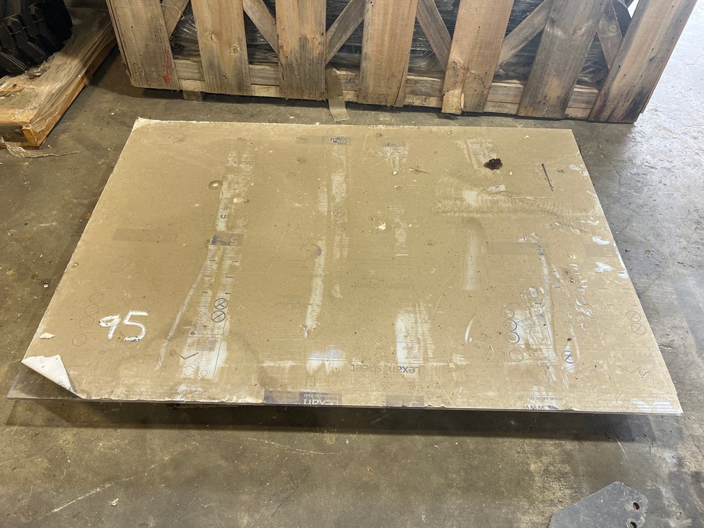 48X96 PLEXI GLASS SHEET