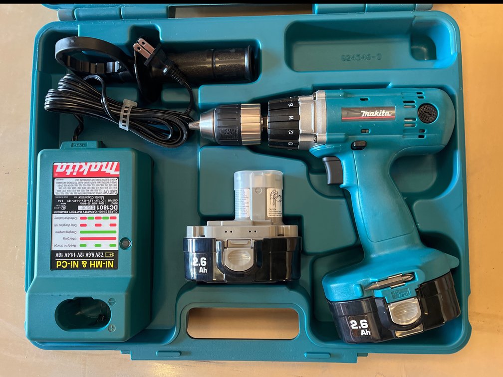 MAKITA 1/2 CORDLESS HAMMERDRILL