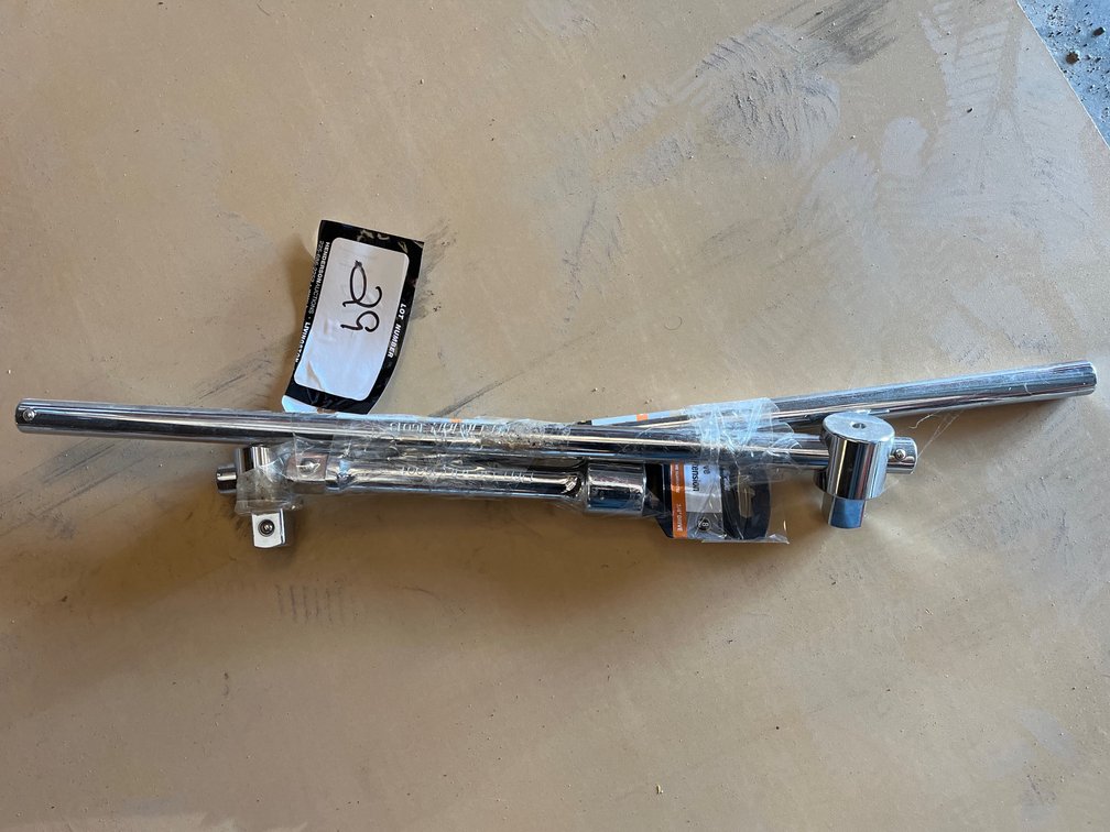 LOT OF 2 DRIVERS AND ONE DRIVER EXTENSION