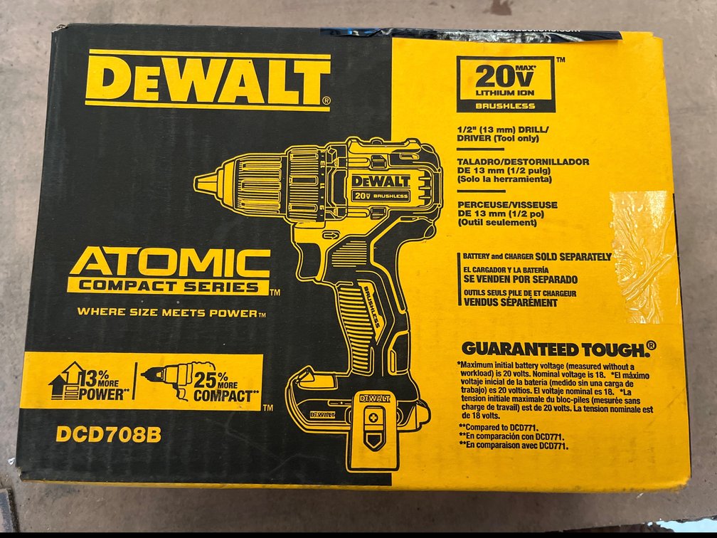 DEWALT 20V DRILL DRIVER