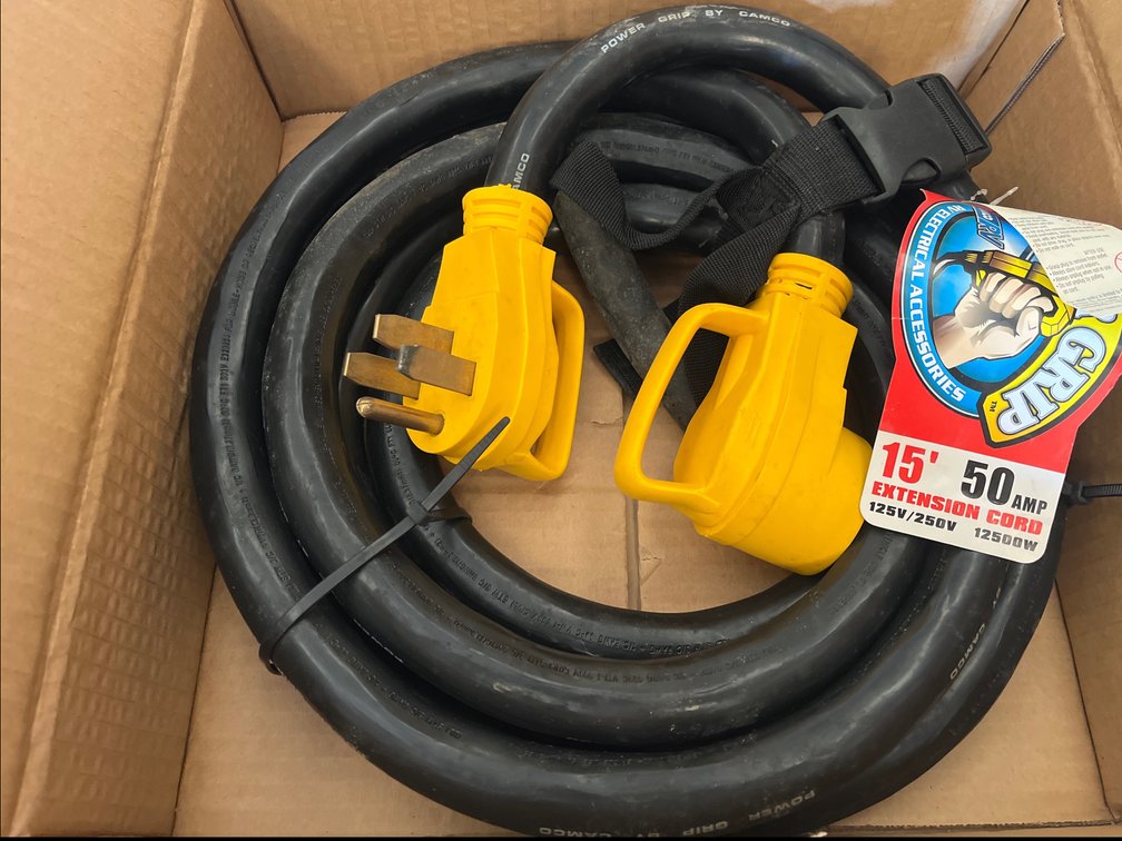 POWER GRIP 50AMP EXTENTION CORD