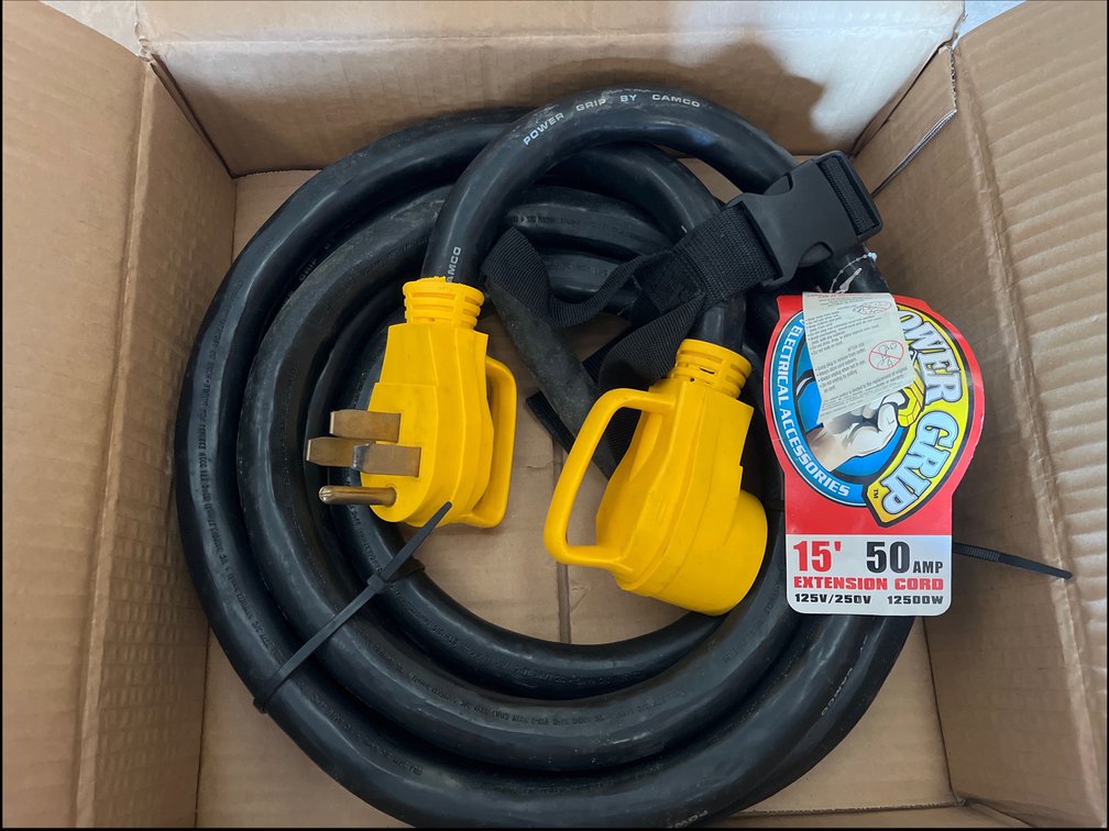 POWER GRIP 50AMP EXTENTION CORD
