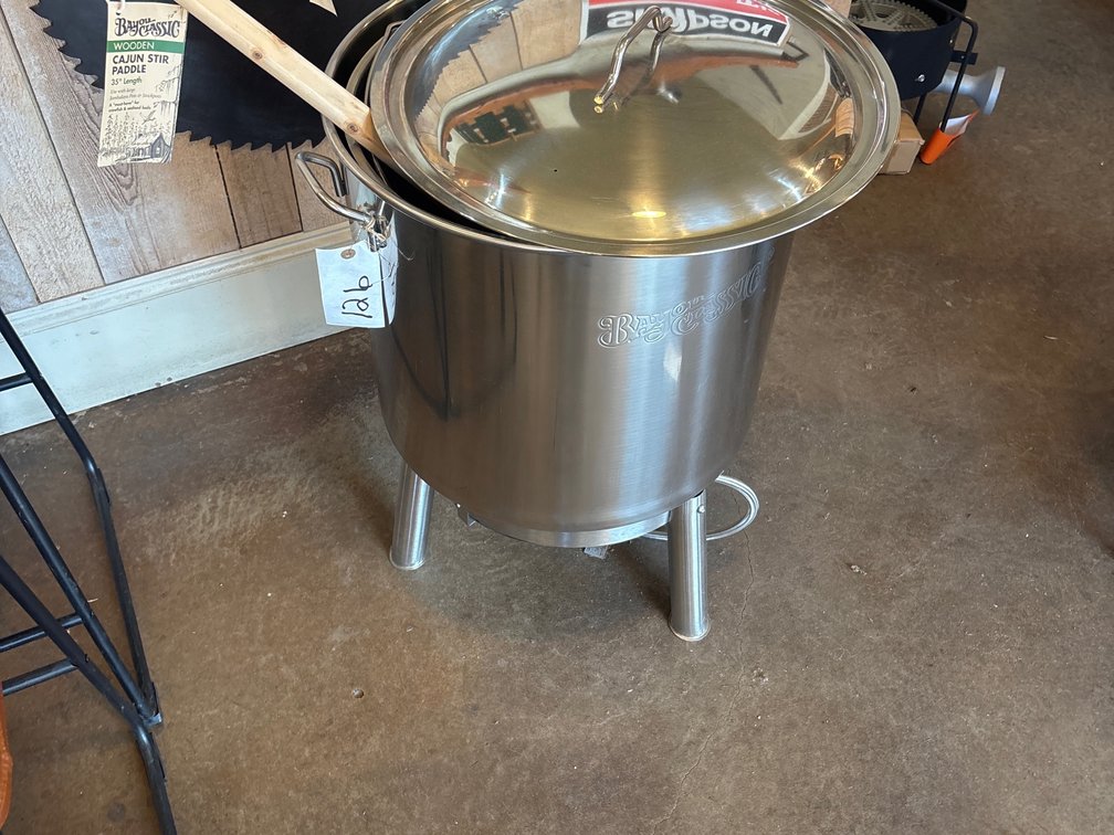 BAYOU CLASSIC CRAWFISH POT WITH BURNER