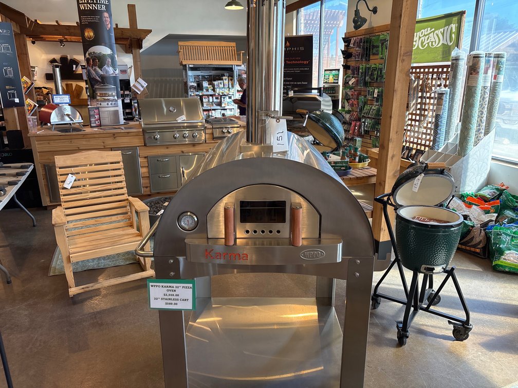 KARMA 32IN PIZZA OVEN WITH 32IN CART