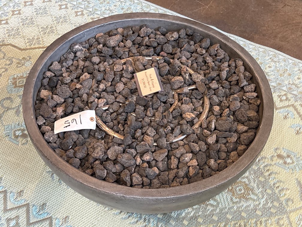 ROUND FIRE BOWL