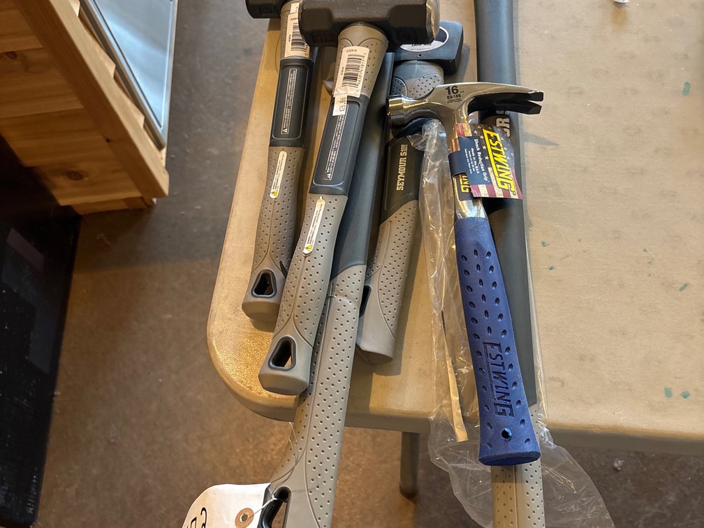 LOT OF SEYMOUR ACTION HAMMERS