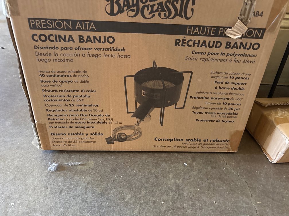 BAYOU CLASSIC BANJO COOKER