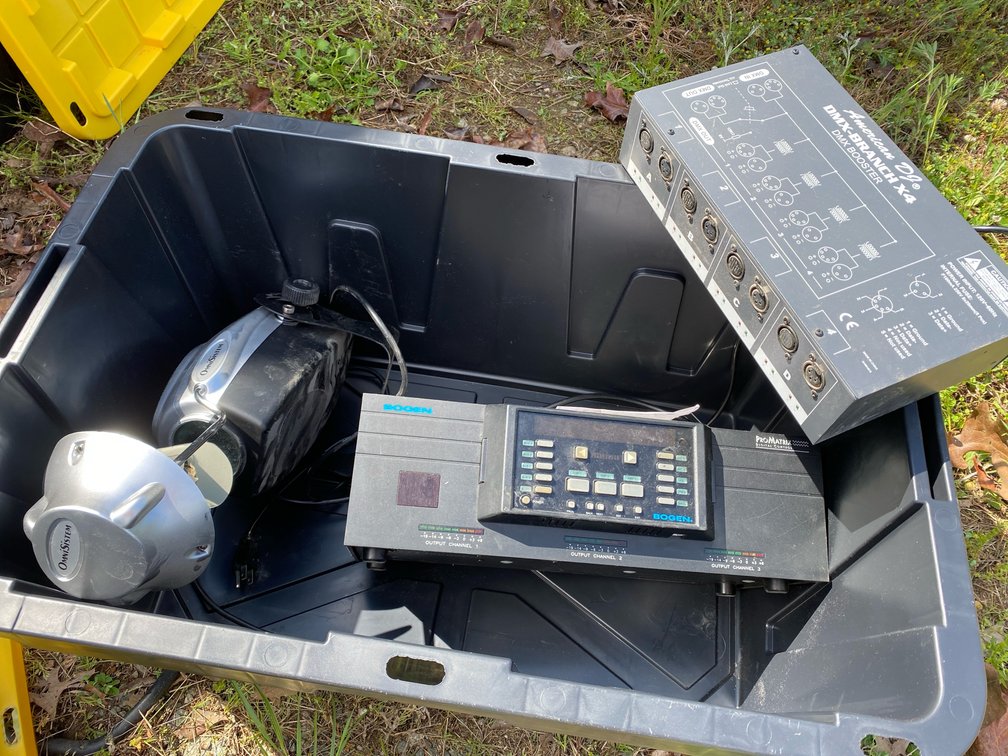 Strobe Light and Equipment