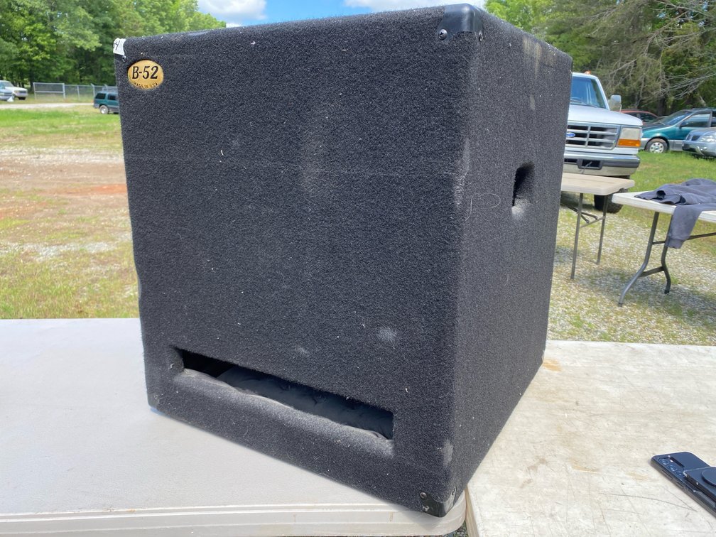 B-52 BW-BP-18 Single 18 Subwoofer