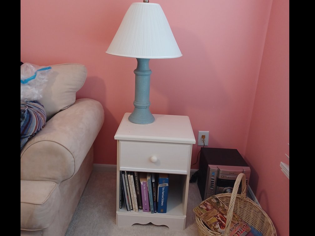 Lamp and Side Table