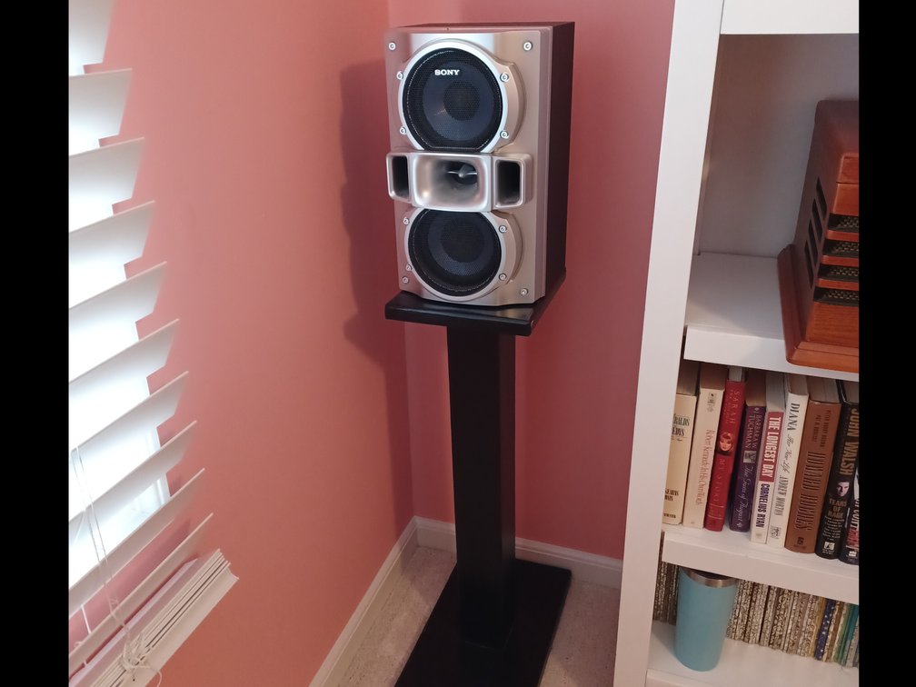 Sony Speakers and Stands