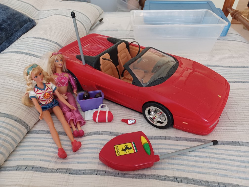 Barbie Convertible R/C Ferrari