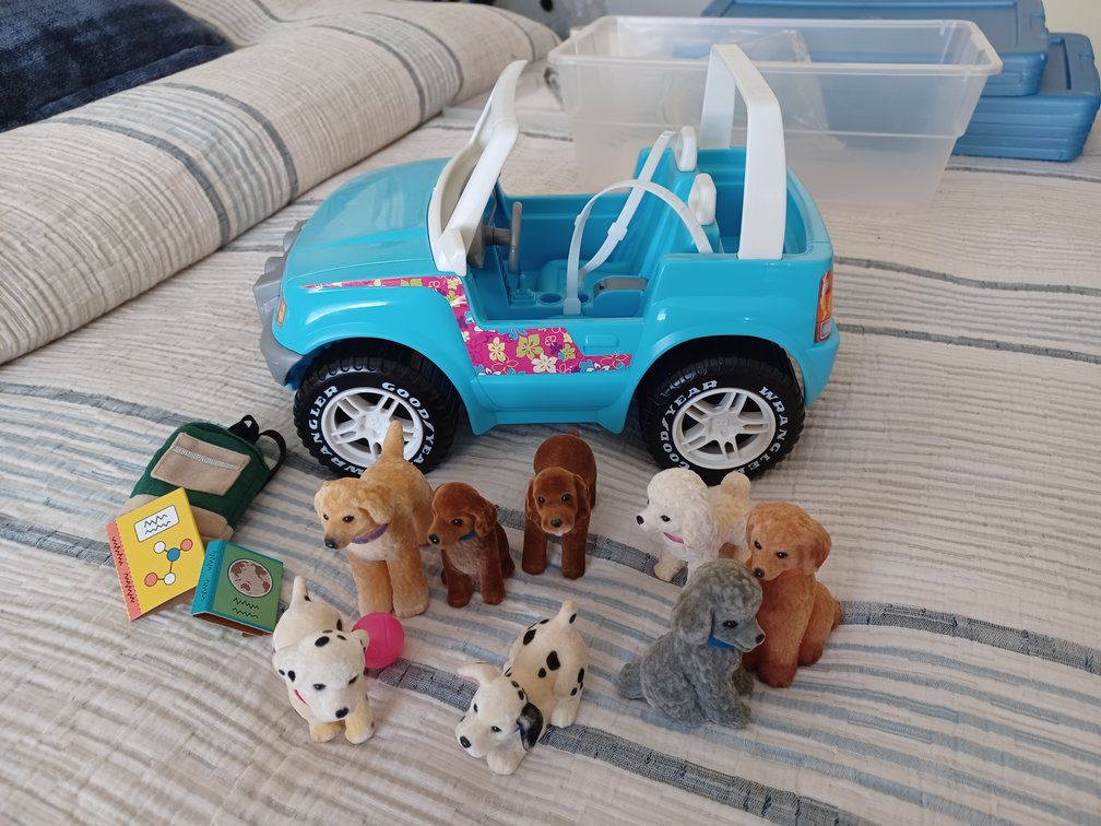 Barbie Jeep etc