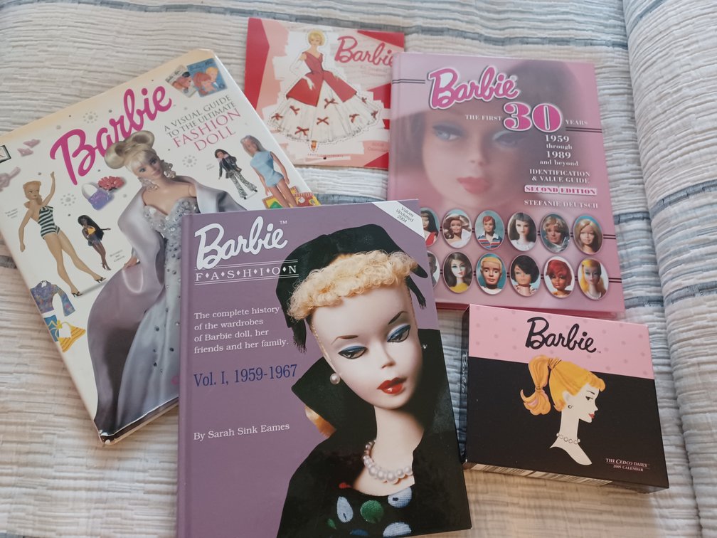 Barbie Books and 2 Vintage Calendars