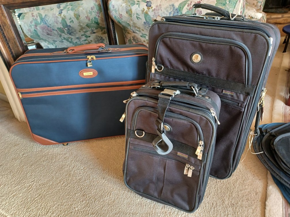 3 suitcases