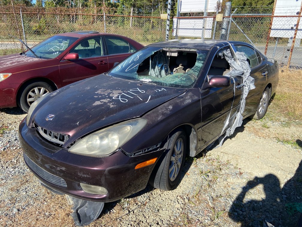 2002  Lexus  ES 300  VIN #  JTHBF30G325008118