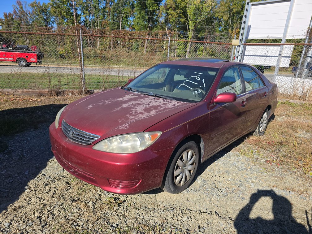 2005  Toyota  Camry  VIN #  4T1BE32KX5U087721