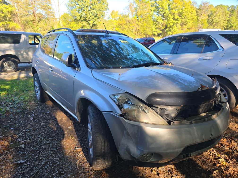 2006  Nissan  Murano  VIN #  JN8AZ08W46W536902