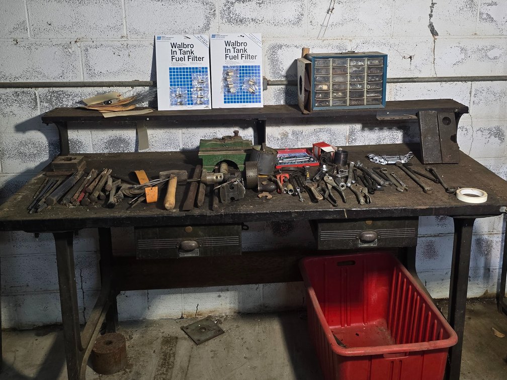 Tool Bench & Contents
