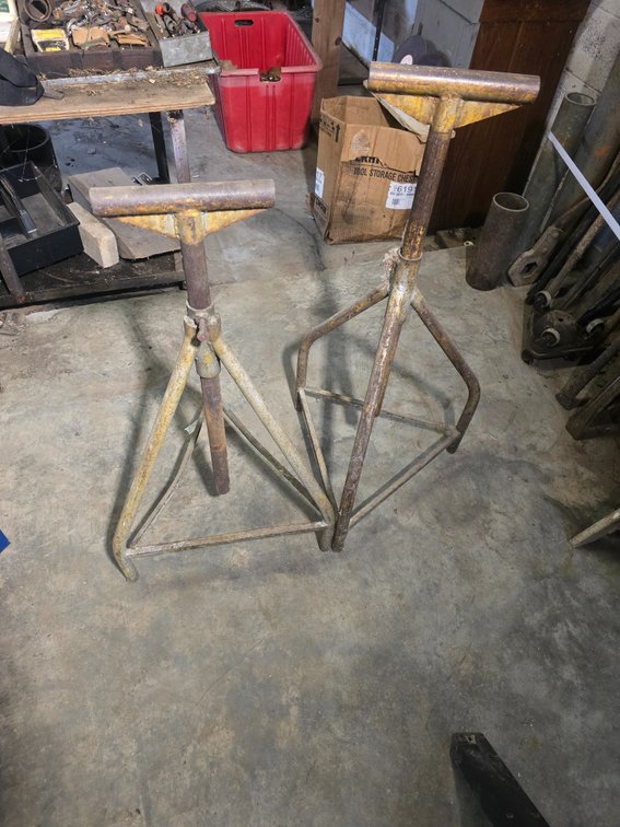 Two Pipe Stands