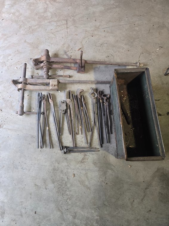 Blacksmithing Tools & Vise