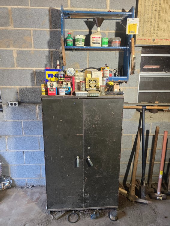 Cabinet & Contents