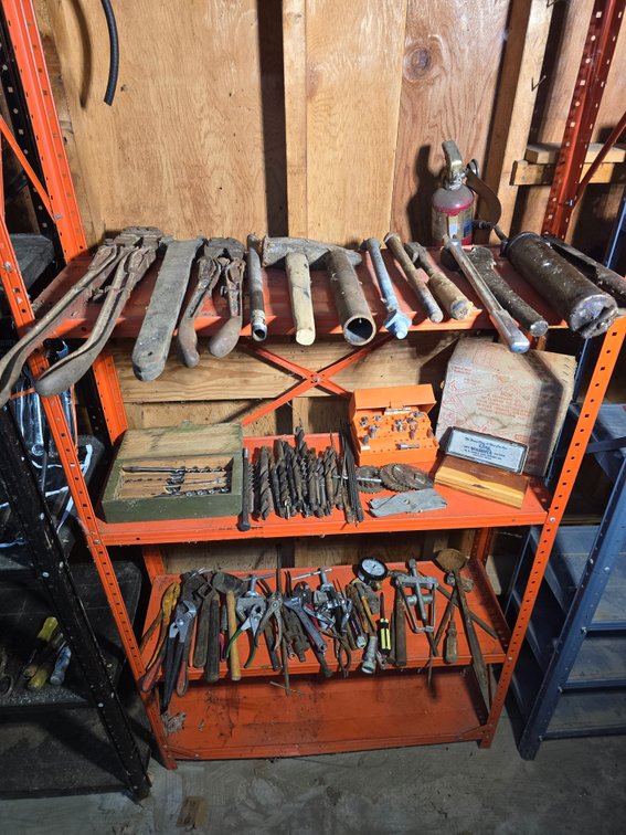 Contents of Orange Shelf (only)