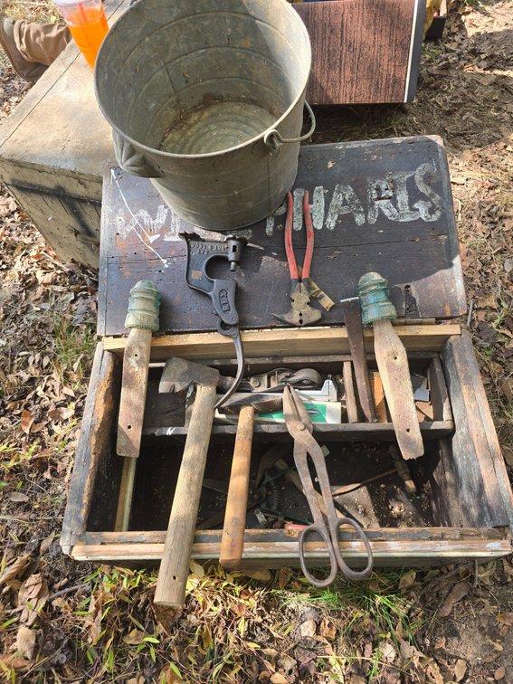Vintage Hand Tools & Tool Box