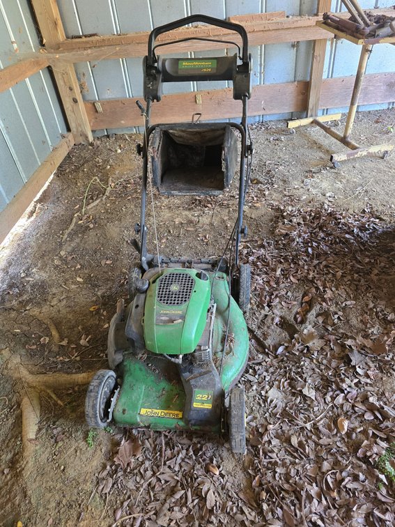 John Deere mower