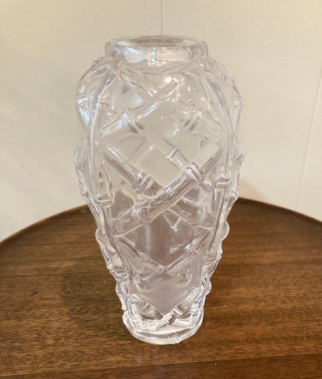 Tiffany & Co Signed Bamboo Vase 7.5”