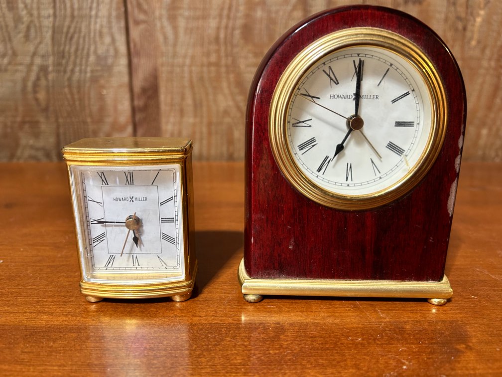 Two Howard Miller Clocks