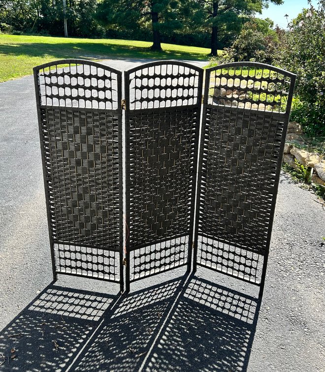 Rattan Room Divider