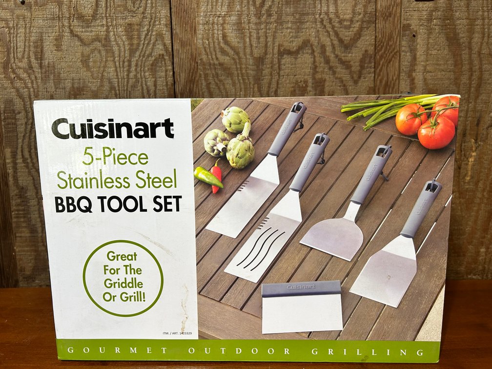 Cuisinart 5pc BBQ Tool Set, New