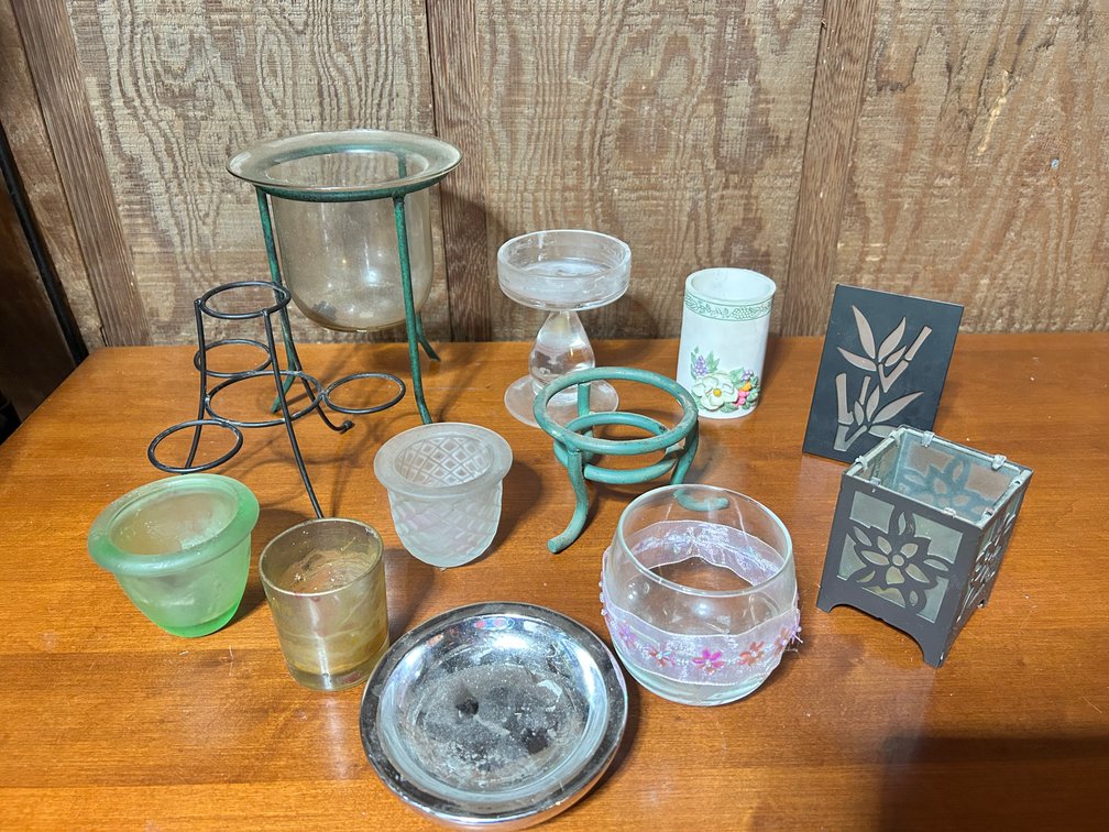 Lot of Candle Holders