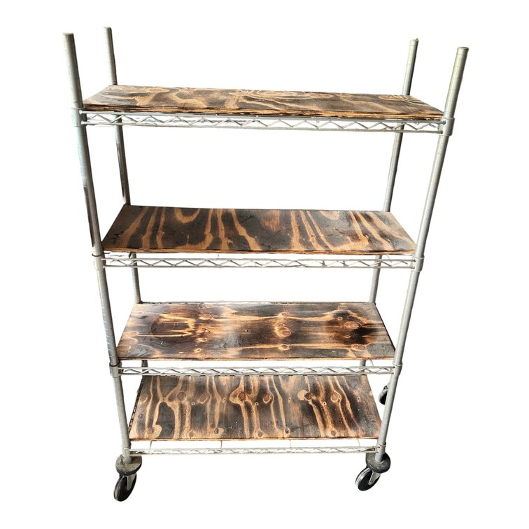 Commercial Kitchen Rolling Shelf - 59x36 - LOT B