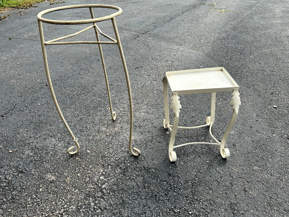 Wrought Iron & Metal Plant Stands