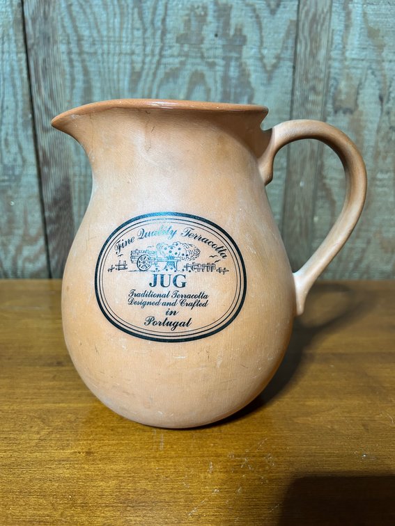 Terracotta Pitcher Made in Poland