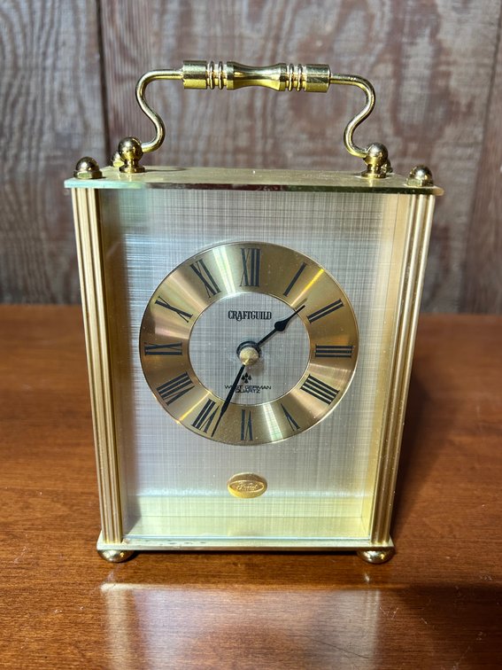 Craftguild West German Mini Clock