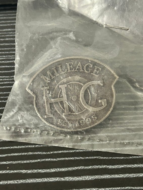 HOG 1995 Mileage Pin