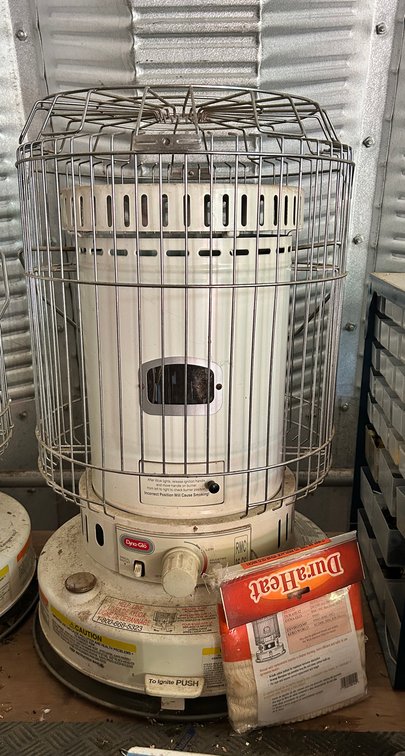 Vintage Dyno Glow Space Heater LOT A