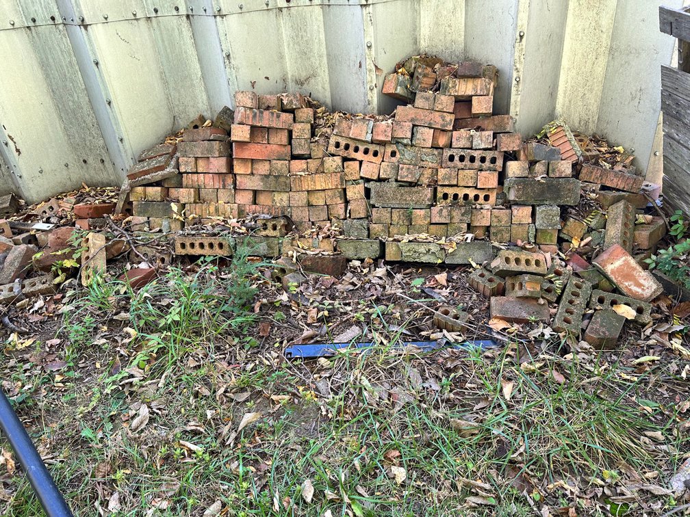 Lot of Vintage Red Bricks
