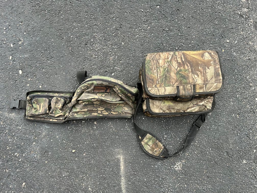Camo Lunch Pack and Pocket Belt