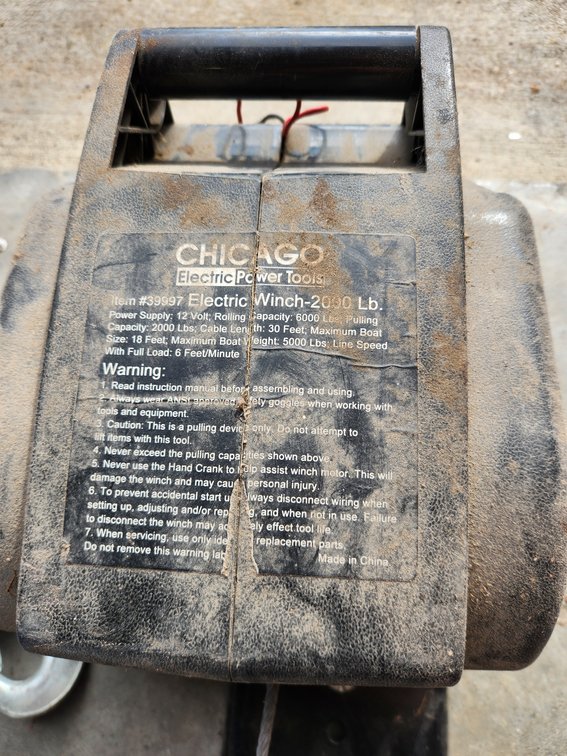 Chicago Winch, 2000lb