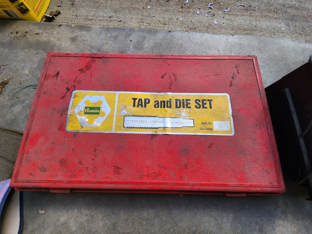 Irwin Hanson Tap and Die Set