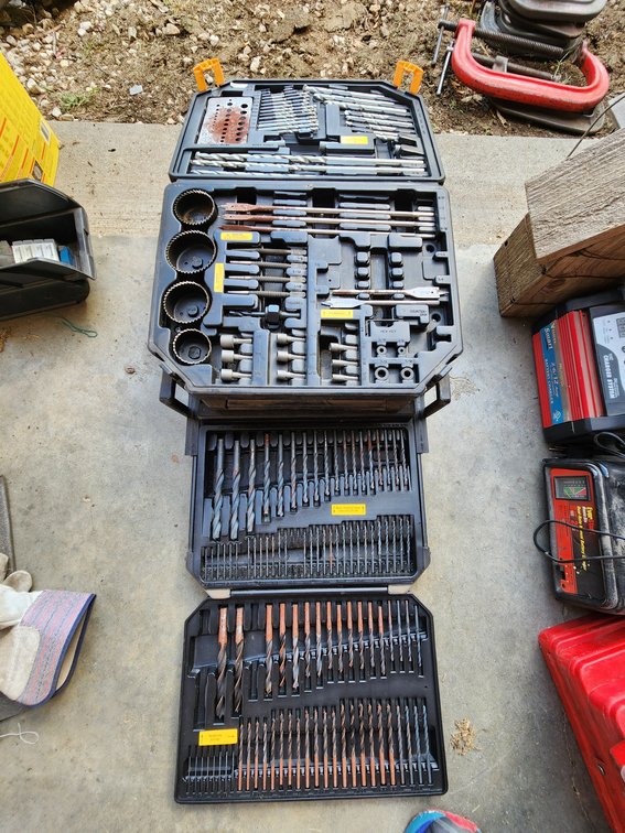 Premium Drill Bit set, Unknown Missing Pieces