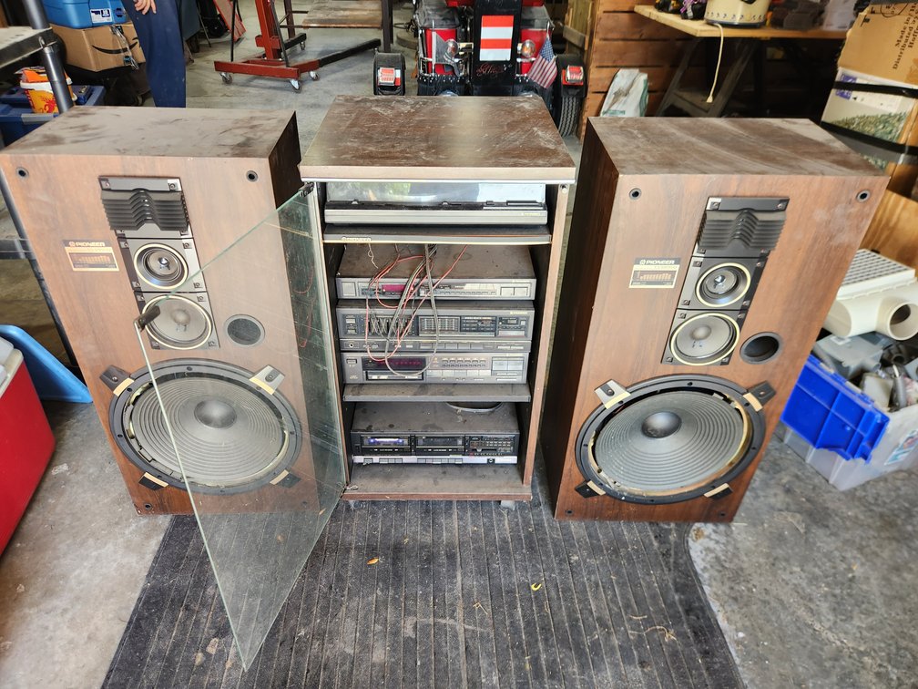 Sound System with Two Speakers (see description)
