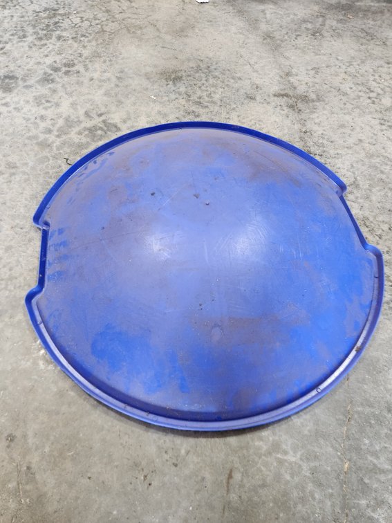 Blue Snow Disc and Snow Boogie