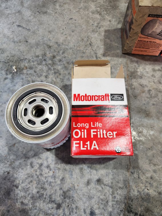 Motorcraft Ford Long Life Oil Filter FL-1A
