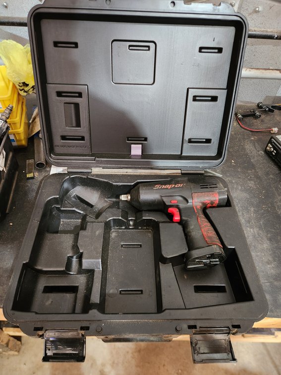 Snap On Impact Drill w/ Case. Missing All Other Parts.